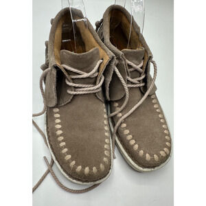Justin 6.5 Teepee Fringe Round Toe Moccasin Booties Womens Casual Boots Boho